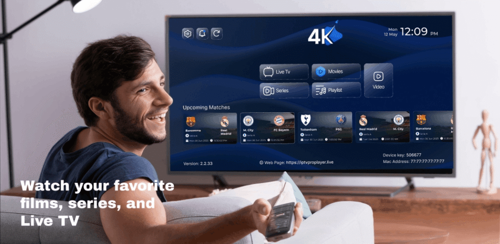 UK IPTV Channels List